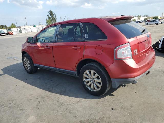 2FMDK4JC2ABA30348 - 2010 FORD EDGE SEL RED photo 2