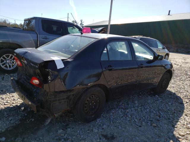 2T1BR32E04C270690 - 2004 TOYOTA COROLLA CE BLACK photo 3