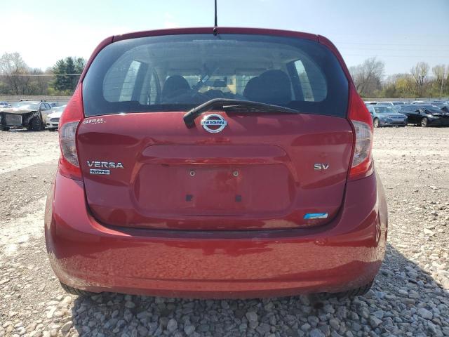 3N1CE2CP4EL376135 - 2014 NISSAN VERSA NOTE S MAROON photo 6