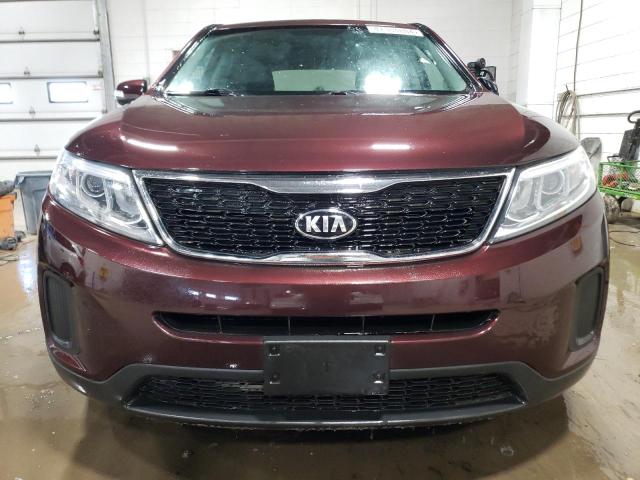 5XYKT3A60EG508670 - 2014 KIA SORENTO LX PURPLE photo 5