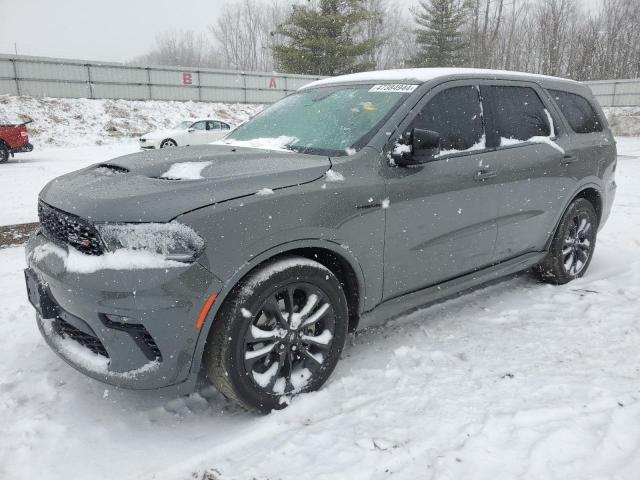 1C4SDJCT1MC642997 - 2021 DODGE DURANGO R/T SILVER photo 1