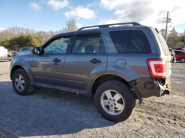 1FMCU9D76BKB17596 - 2011 FORD ESCAPE XLT GRAY photo 2