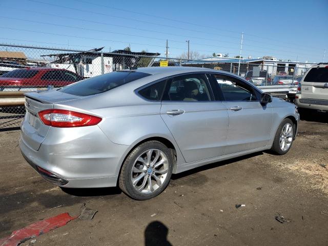 3FA6P0H98ER259826 - 2014 FORD FUSION SE SILVER photo 3