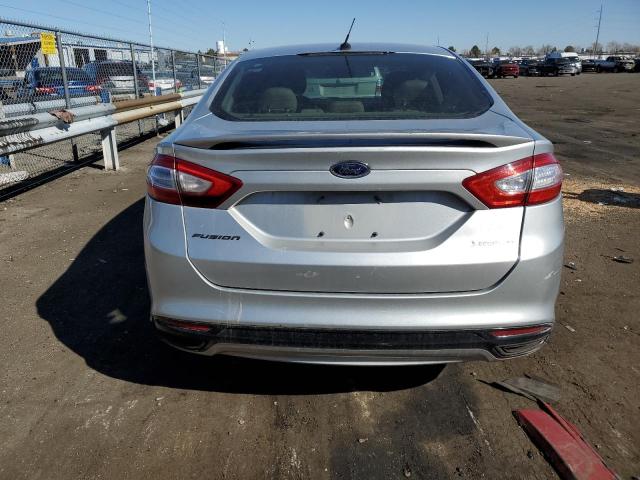 3FA6P0H98ER259826 - 2014 FORD FUSION SE SILVER photo 6