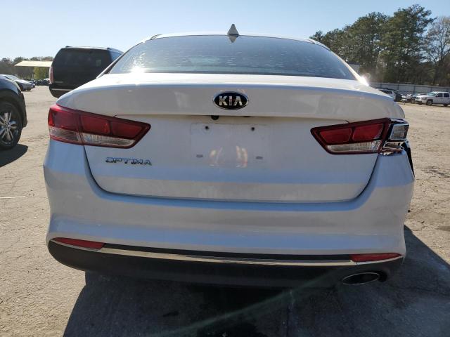 5XXGT4L32GG047719 - 2016 KIA OPTIMA LX WHITE photo 6