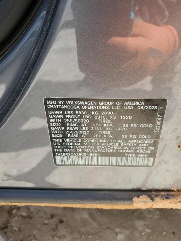 1V2BR2CA2RC513694 - 2024 VOLKSWAGEN ATLAS SEL Grafit foto 13