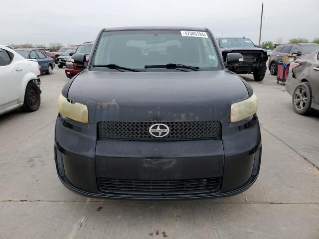 JTLKE50E181013806 - 2008 TOYOTA SCION XB BLACK photo 5