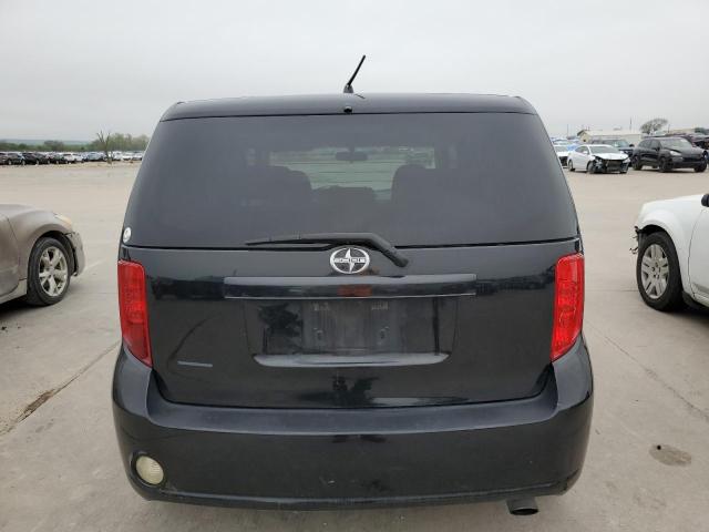 JTLKE50E181013806 - 2008 TOYOTA SCION XB BLACK photo 6