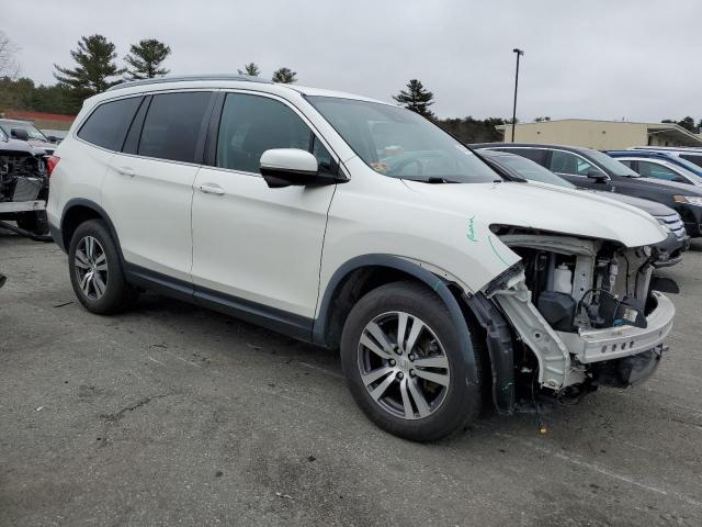 5FNYF6H69HB067187 - 2017 HONDA PILOT EXL WHITE photo 4