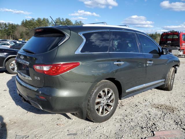 5N1AL0MM3DC348500 - 2013 INFINITI JX35 GREEN photo 3