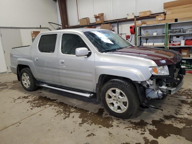 5FPYK1F56AB502771 - 2010 HONDA RIDGELINE RTL SILVER photo 4