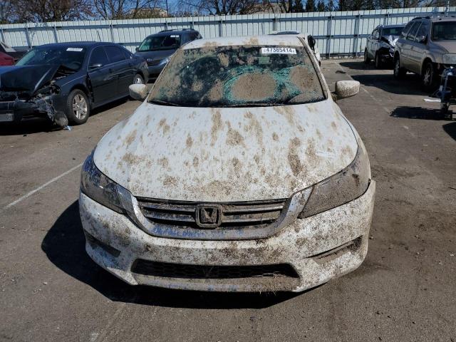 1HGCR2F32EA095390 - 2014 HONDA ACCORD LX WHITE photo 5