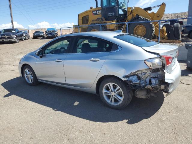 1G1BE5SM0G7254440 - 2016 CHEVROLET CRUZE LT SILVER photo 2