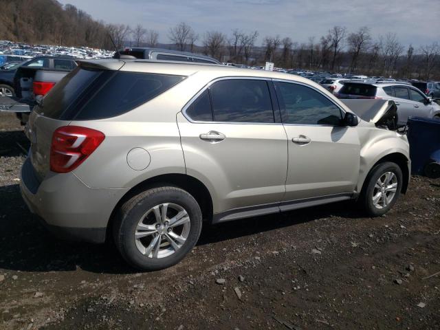 2GNALBEK1G1143580 - 2016 CHEVROLET EQUINOX LS BEIGE photo 3