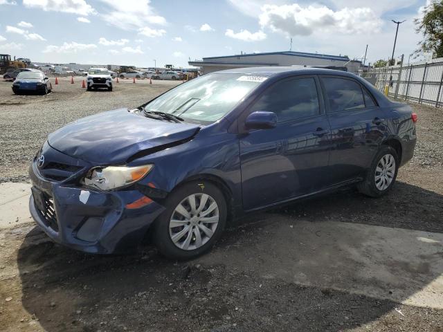 JTDBU4EE7C9175662 - 2012 TOYOTA COROLLA BASE BLUE photo 1