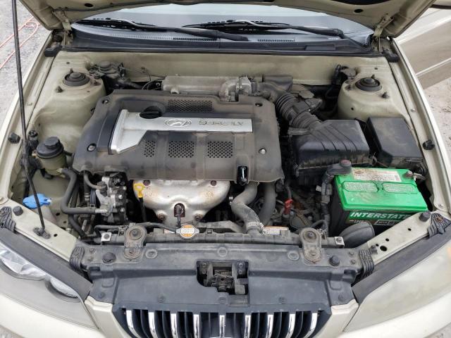 KMHDN46D46U214801 - 2006 HYUNDAI ELANTRA GLS GOLD photo 11