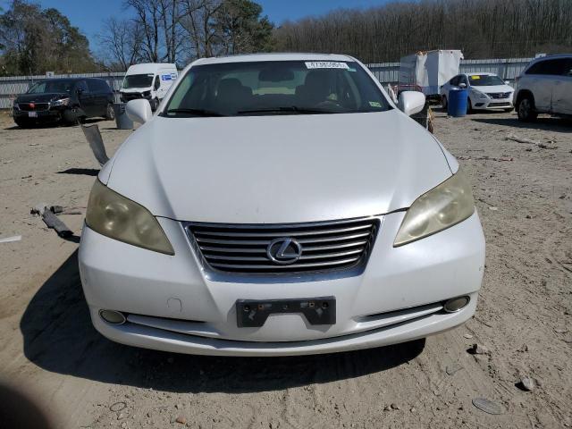 JTHBJ46G172097773 - 2007 LEXUS ES 350 WHITE photo 5