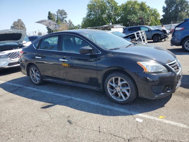 3N1AB7AP6EY325156 - 2014 NISSAN SENTRA S BLACK photo 4