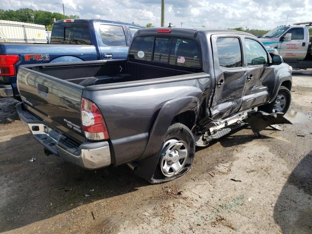 5TFJU4GN2FX075638 - 2015 TOYOTA TACOMA DOUBLE CAB PRERUNNER GRAY photo 3