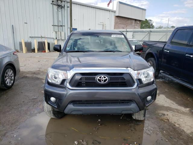 5TFJU4GN2FX075638 - 2015 TOYOTA TACOMA DOUBLE CAB PRERUNNER GRAY photo 5