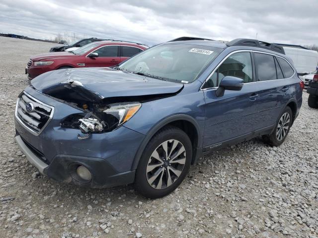 4S4BSANC6F3362154 - 2015 SUBARU OUTBACK 2.5I LIMITED BLUE photo 1