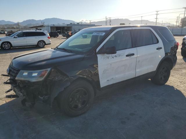 1FM5K8AR8HGB40923 - 2017 FORD EXPLORER POLICE INTERCEPTOR Qara foto 1