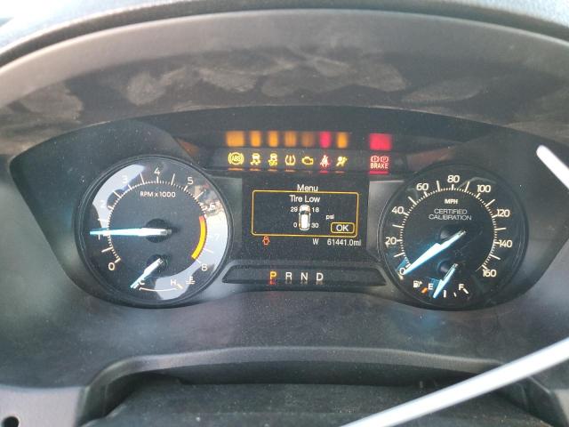 1FM5K8AR8HGB40923 - 2017 FORD EXPLORER POLICE INTERCEPTOR Qara foto 9