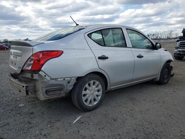 3N1CN7AP0FL960498 - 2015 NISSAN VERSA S SILVER photo 3