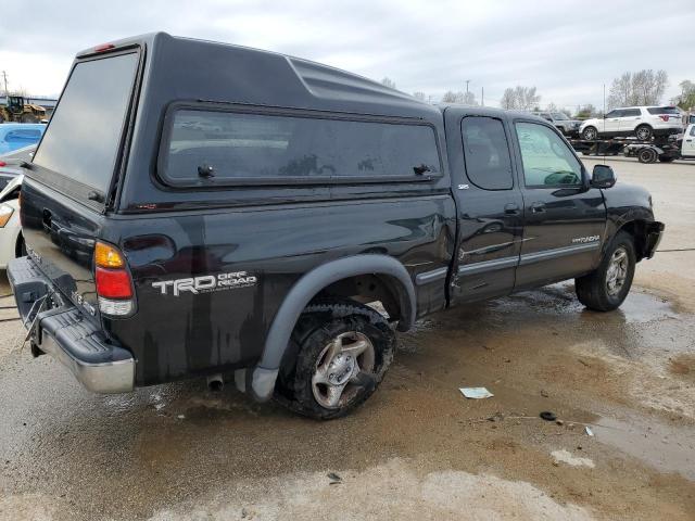 5TBBT44132S291631 - 2002 TOYOTA TUNDRA ACCESS CAB BLACK photo 3