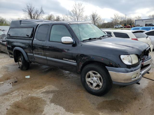 5TBBT44132S291631 - 2002 TOYOTA TUNDRA ACCESS CAB შავი ფოტო 4