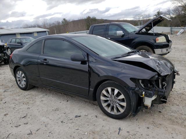 2HGFG12869H524214 - 2009 HONDA CIVIC EX BLACK photo 4