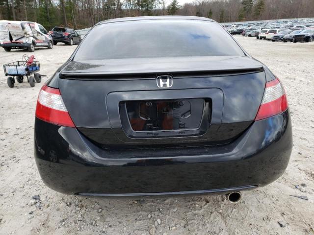 2HGFG12869H524214 - 2009 HONDA CIVIC EX BLACK photo 6