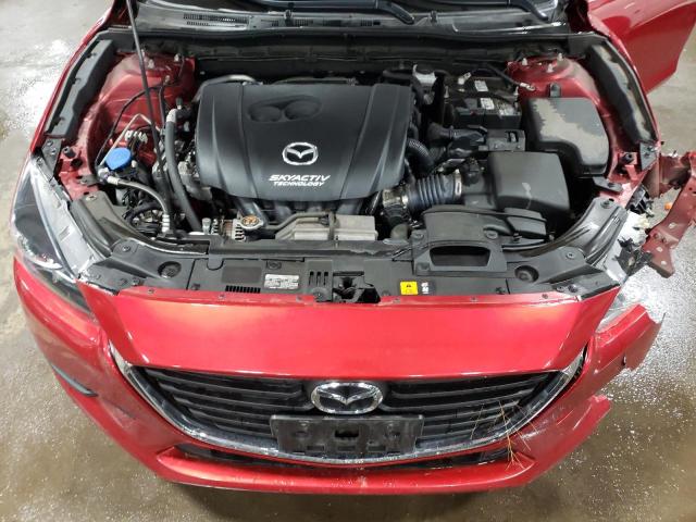 3MZBN1U72JM230724 - 2018 MAZDA 3 SPORT RED photo 11