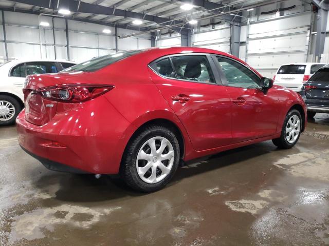 3MZBN1U72JM230724 - 2018 MAZDA 3 SPORT RED photo 3