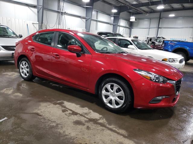 3MZBN1U72JM230724 - 2018 MAZDA 3 SPORT RED photo 4