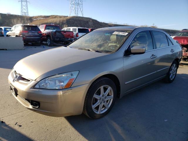 1HGCM66593A085427 - 2003 HONDA ACCORD EX GOLD photo 1