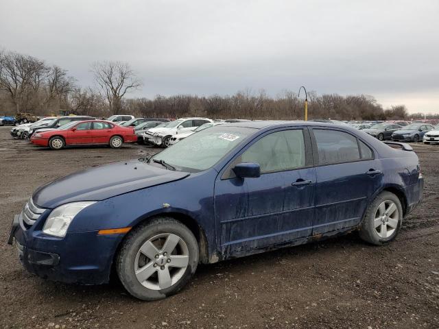 3FAHP07187R114583 - 2007 FORD FUSION SE BLUE photo 1