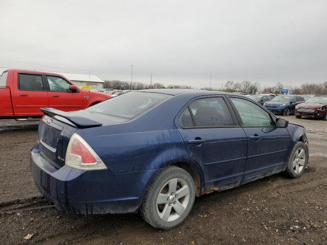 3FAHP07187R114583 - 2007 FORD FUSION SE BLUE photo 3