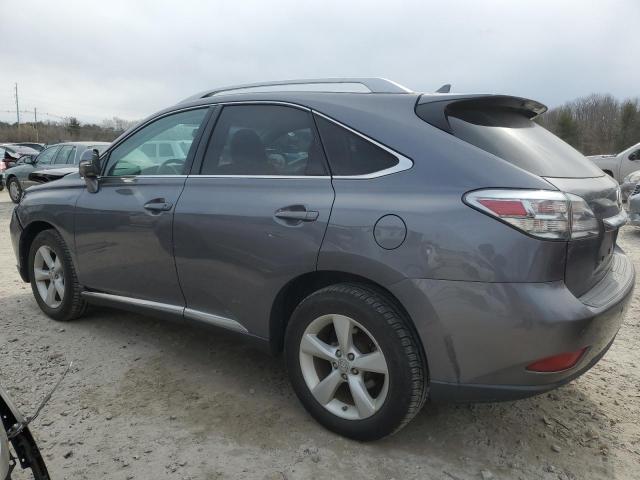 2T2BK1BA4CC140458 - 2012 LEXUS RX 350 GRAY photo 2