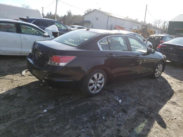 1HGCP26839A061630 - 2009 HONDA ACCORD EXL BLACK photo 3