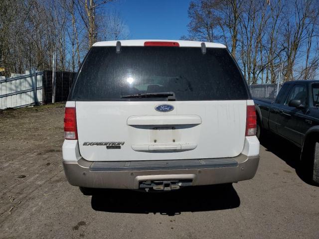 1FMFU18L94LB51969 - 2004 FORD EXPEDITION EDDIE BAUER WHITE photo 6