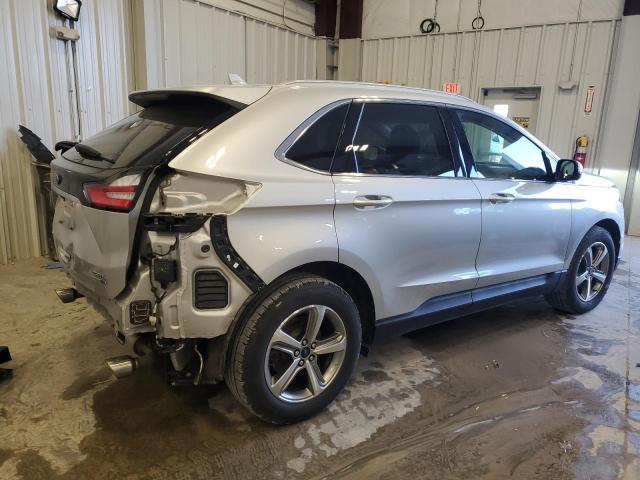 2FMPK4J91KBC17678 - 2019 FORD EDGE SEL SILVER photo 3