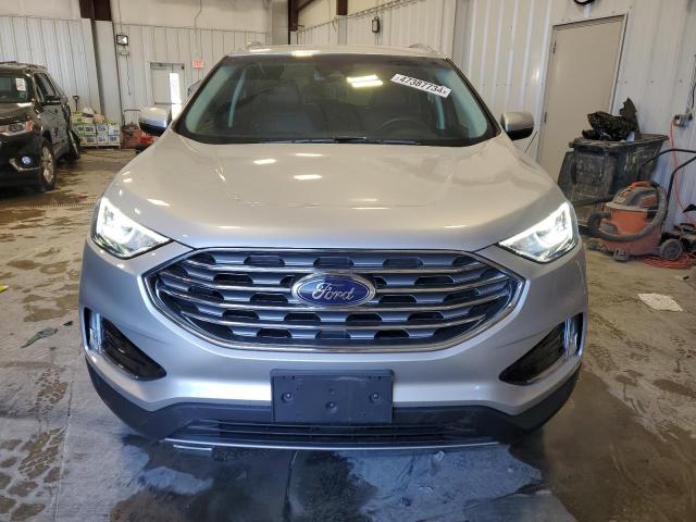 2FMPK4J91KBC17678 - 2019 FORD EDGE SEL SILVER photo 5