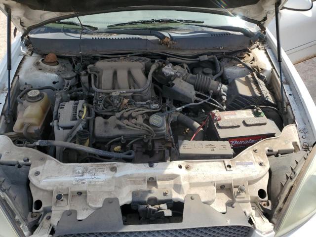 1FAFP53U54G129825 - 2004 FORD TAURUS SE WHITE photo 11