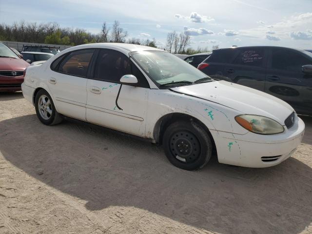 1FAFP53U54G129825 - 2004 FORD TAURUS SE WHITE photo 4