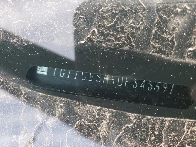 1G11C5SA5DF343591 - 2013 CHEVROLET MALIBU 1LT BLACK photo 12