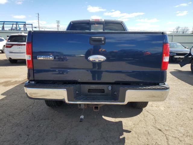 1FTPX14596NA30213 - 2006 FORD F150 BLUE photo 6