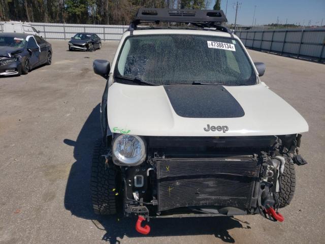 ZACCJBCT0FPB57369 - 2015 JEEP RENEGADE TRAILHAWK WHITE photo 5