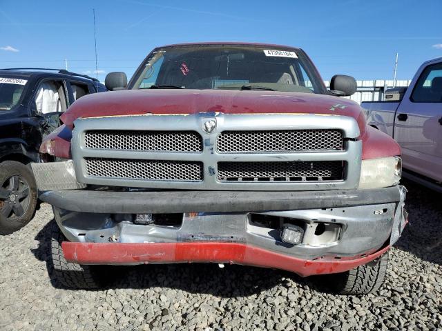 1B7HF13Z7XJ502588 - 1999 DODGE RAM 1500 BURGUNDY photo 5