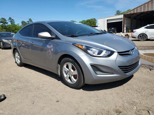 KMHDH4AE0FU223048 - 2015 HYUNDAI ELANTRA SE GRAY photo 4